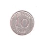 Moneda Suedia 10 ore 1917, stare buna, curata, Europa, Argint