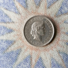 Moneda 10 RAPEN 1975 ELVEȚIA*