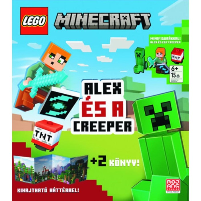 Lego Minecraft - Alex &eacute;s a creeper