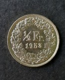 1/2 Franc 1953, Elvetia - UNC - A 3309