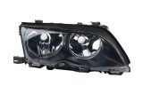 Far Bmw Seria 3 (E46), Sedan/Combi, 10.2001-06.2005, fata, Dreapta, ZKW type, H7+H7+W5W; electric; rama neagra; cu motor, AL (Automotive Lighting), AL Automotive Lighting