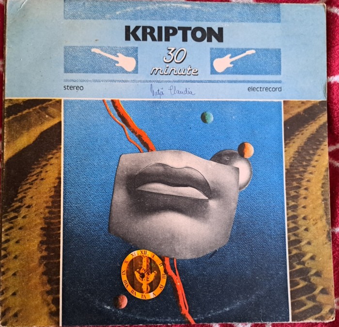 Disc Vinil Kripton - 30 Minute-Electrecord-EDE 03444