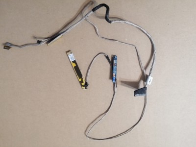 cablu display lvds Lenovo YOGA 3 14 80JH &amp;amp; 700-14ISK + camera web dc02c006t10 foto