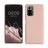 Husa pentru Xiaomi Redmi Note 10 Pro, Silicon, Rose Gold, 54552.31, Roz, Carcasa, Kwmobile