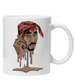 Cana alba personalizata Tupac 1, INOVATIX&reg;. 330ml