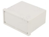 Carcasă panou ABS gri 93,6x75,2x46,2 mm, MASZCZYK
