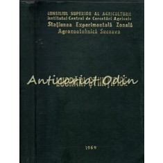 Lucrari Stiintifice - I. M. Balan, I. Buzdugan, D. Catargiu - 1969