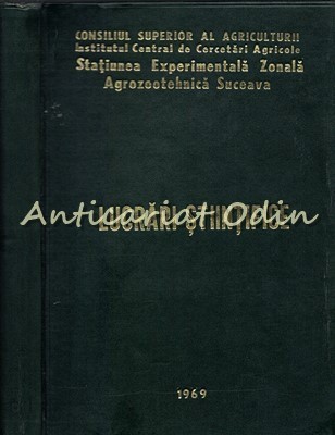 Lucrari Stiintifice - I. M. Balan, I. Buzdugan, D. Catargiu - 1969 foto