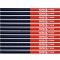 Set 12 creioane cu cap dublu in 2 culori YATO