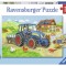 Puzzle Santier Constructii Si Ferma, 2X12 Piese