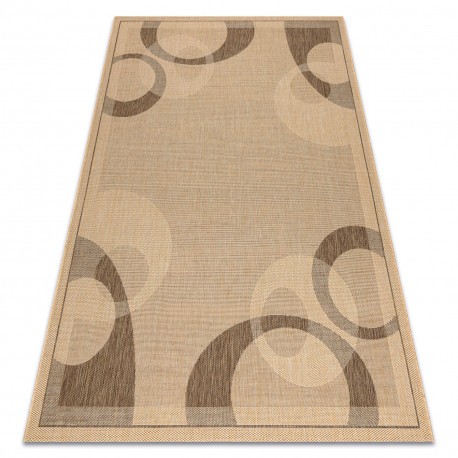 Covor sisal Floorlux 20078 mais si coffee, 140x200 cm