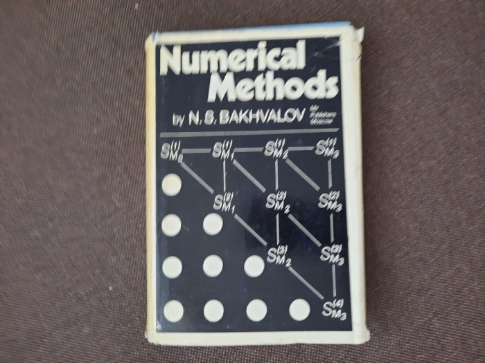 NUMERICAL METHODS N.S BAKHVALOV 25/0