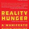 Reality Hunger: A Manifesto