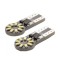 Set Becuri LED auto T10 W5W 12V 3W alb-rece Canbus set 2buc pentru