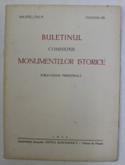 BULETINUL COMISIUNII MONUMENTELOR ISTORICE - PUBLICATIUNE TRIMESTRIALA , ANUL XXXII , FASC. 99 , IANUARIE - MARTIE , 1939 foto