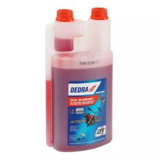 Ulei pentru motoare in doi timpi pentru ferastraie coase 1l cu distribuitor