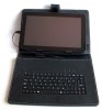 Mapa Tableta 10 Inch cu Tastatura Piele Eco Neagra, Husa Protectie Universala + Tableta Bonus