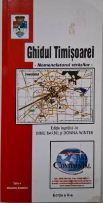 Ghidul Timisoarei. Nomenclatorul strazilor foto