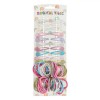 Set 60 Accesorii Păr Multicolor: Clame Metalice cu Glitter + Elastice Păr Fete - Accesorii Coafuri Copii