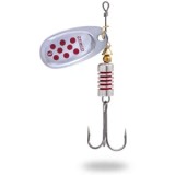 Lingurita Rotativa Zebco Trophy Z-Swirl Silver/Red Dots, Nr.1, 4g, Sinking