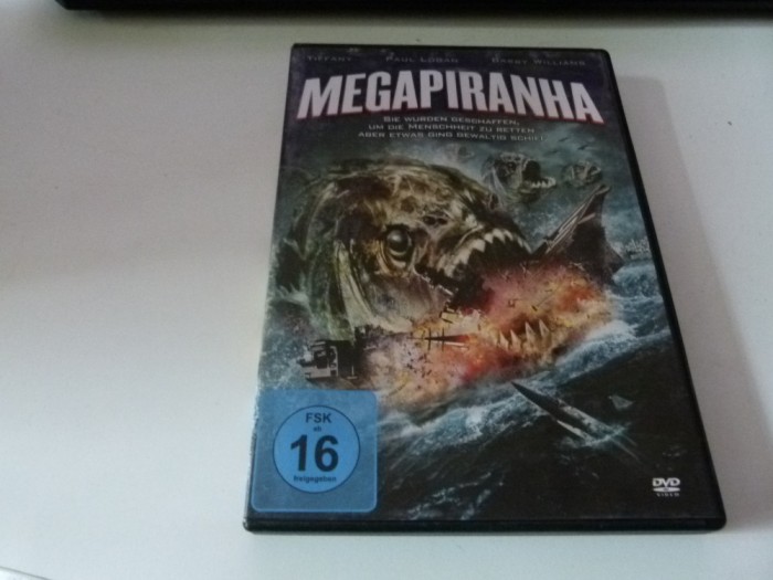 megapirania, dvd