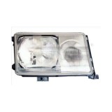 Far Mercedes Clasa E W124 (Sedan/Coupe/Cabrio/Combi) 1990-1992 TYC partea Stanga, tip bec H3+H4, pneumatic, fara semnalizare,