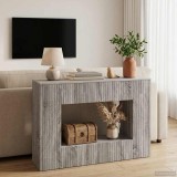 vidaXL Masă de consolă Sonoma gri 101 x 29 x 74 cm Lemn prelucrat 899883