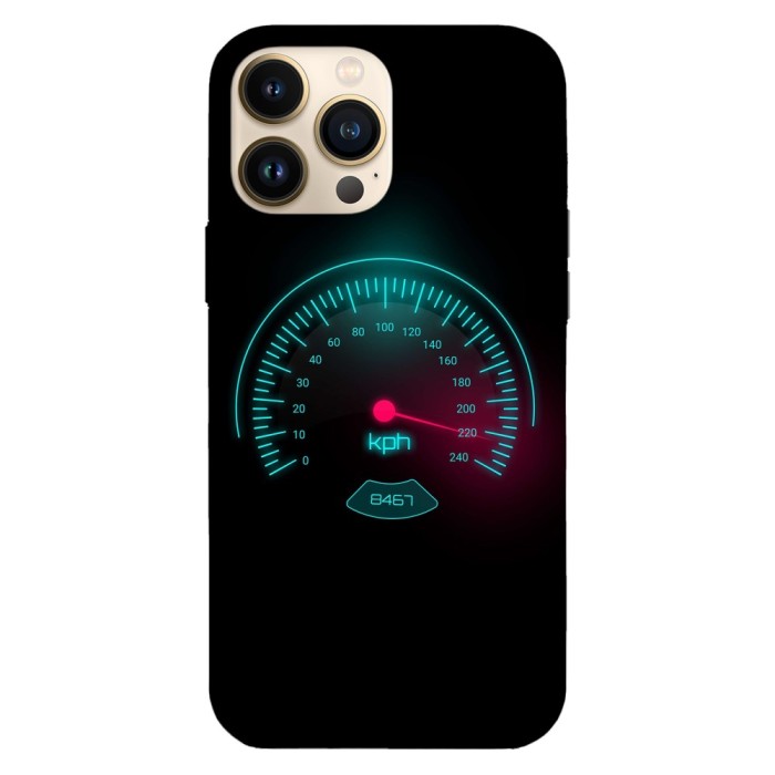 Husa compatibila cu Apple iPhone 14 Plus model Over the speed limit, Silicon, TPU, Viceversa