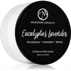 Milkhouse Candle Co. Creamery Eucalyptus Lavender lumânare parfumată Sampler Tin 42 g