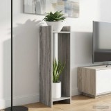 vidaXL Suport pentru plante Sonoma gri 30 x 30 x 100 cm Lemn prelucrat 899572