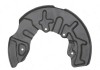 Protectie stropire disc frana Audi A4 (B6), 11.2000-11.2004, fata, Dreapta, metal