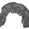 Protectie stropire disc frana Audi A4 (B6), 11.2000-11.2004, fata, Dreapta, metal