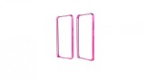 Husa Bumper Metal Samsung S5 g900 Pink &amp; Gold