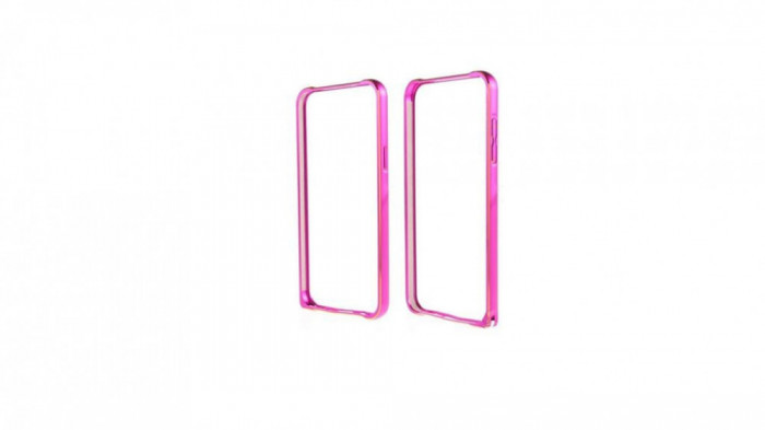 Husa Bumper Metal Samsung Galaxy S5 g900 Pink &amp; Gold