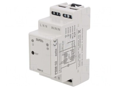 Releu Bistabil 16A IP20 NO/NC foto