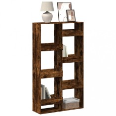 vidaXL Bibliotecă, stejar fumuriu, 100x33x175 cm, lemn prelucrat 3309406