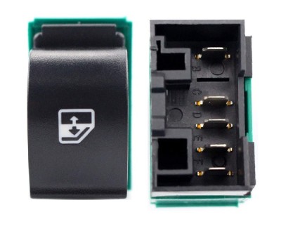 Buton , comutator macara usa Fiat Doblo (119/223), 01.2001-01.2010, 1 buton foto