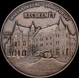 Ungaria 3000 Forint 2022 Kecskem&eacute;t Bu