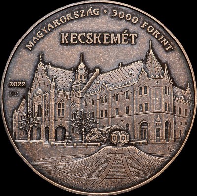 Ungaria 3000 Forint 2022 Kecskem&amp;eacute;t Bu foto