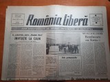 Ziarul romania libera 27 februarie 1990-mitingul de duminica 25 februarie