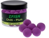 Pop Up Zfish Floating Boilies, Chilli &amp; Plum, 16mm, 50g