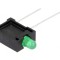 LED Verde 3mm IP40 Convex