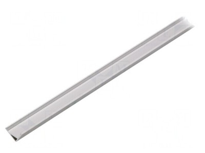 Profil Aluminiu pentru Module LED Natural 1m CABI12 &amp;icirc;n Unghi foto