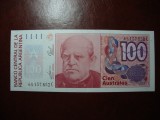 Argentina 100 Australes UNC - Bancnota Straina America