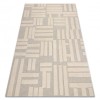 Covor din l&acirc;nă FLUX 461.95.AE110 OSTA - Geometric, structural, loft crem / bej, 135x200 cm