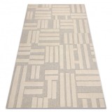 Covor din l&acirc;nă FLUX 461.95.AE110 OSTA - Geometric, structural, loft crem / bej, 240x340 cm