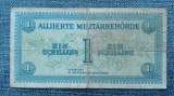 1 Schilling 1944 Austria ⏳/ Coroane Bancnota Ocupatie Aliata Militara