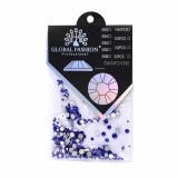 Cumpara ieftin Cristale unghii tip Swarovski, Global Fashion, mix, albastre