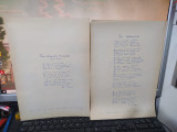 O. Carp, 5 poezii scrise de m&acirc;nă de un admirator, circa 1930, Zile de iarnă, 050