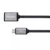 Prelungitor USB la Micro USB Kruger&amp;Matz, 1m, Cablu Date/Incarcare, Profesional